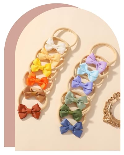 Doboi 30PCS Baby Girls Hair Bows Headbands