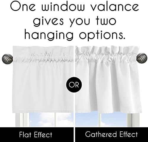Sweet Jojo Designs Grey Damask Valance for Baby Nursery