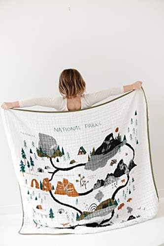 Clementine Kids Reversible National Parks Quilt