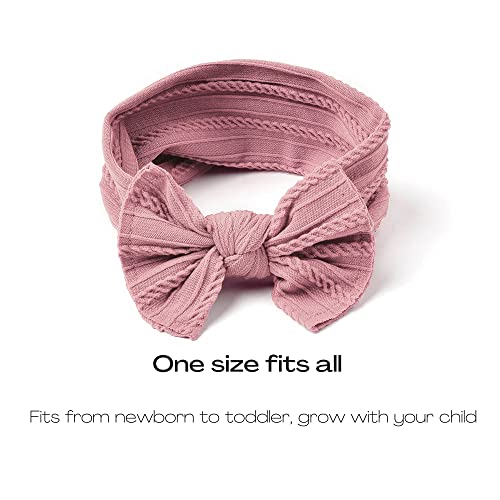 Prohouse 12 Pack Baby Nylon Headbands with Bow