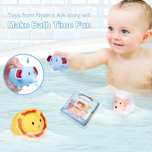 My First Noahs Ark 7 Pcs Baptism Gift Set for Boys