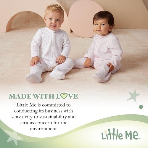 Little Me Gender Neutral Receiving Blanket 30 x 27 Inches