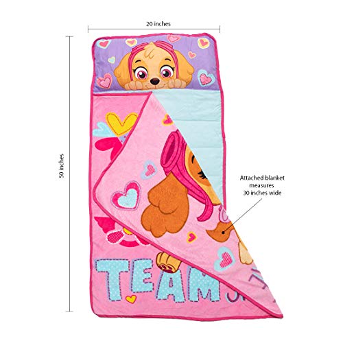 Paw Patrol Skye Toddler Nap Mat Set - Pink 1