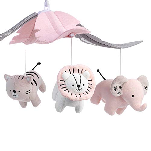 Lambs Ivy Happy Jungle Musical Crib Mobile