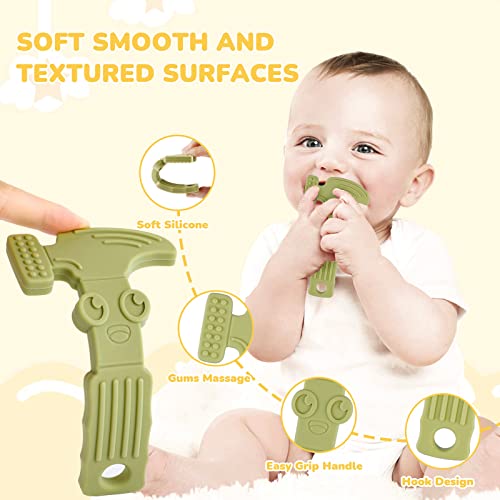 TYRYHU Teething Toy Set for Babies 0-12 Months