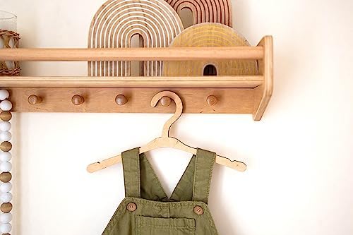 WOODROOM Wall Hook for Kids Nursery and Entrance 1