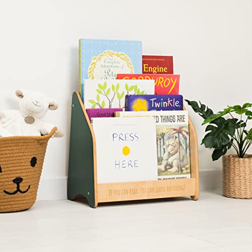 Montessori Bookcase for Kids Large Grey