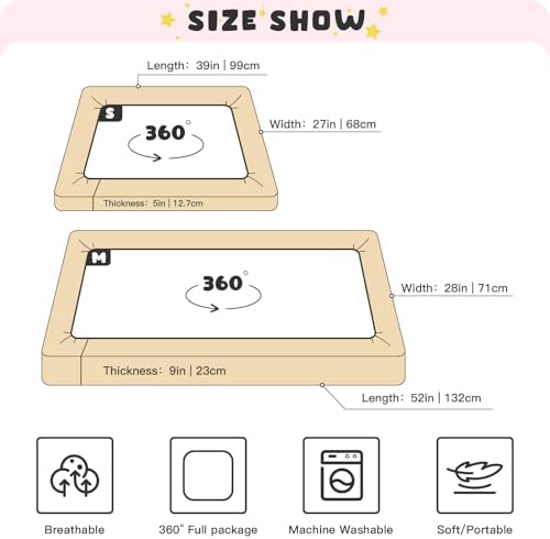 KICPOAY Playard Sheets for Baby Toddler