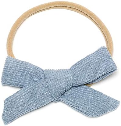 JIFUNEEY Velvet Bow Nylon Headband for Infants Pack of 13pcs