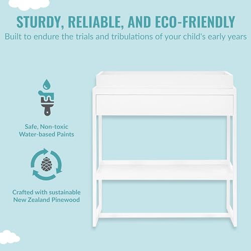 Dream On Me Arlo Changing Table White