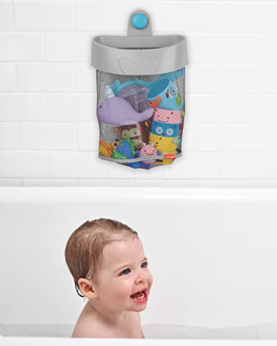 Skip Hop Moby Bath Toy Organizer Grey