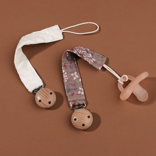 Angelhouse Baby Pacifier Holder Unisex Braided Clip Pink