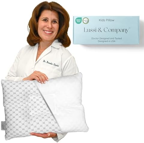Lussi Company Toddler Pillow 2-13x19 Adjustable