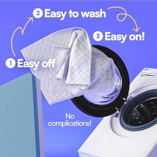 Mommy Me Pack Play Mattress Pad with Waterproof Cover