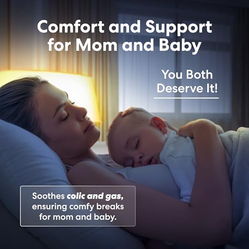 Vonu Burplee Nursing Support for Baby - Burp Gas Reflux Relief