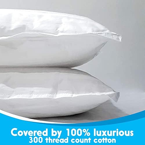 Kinder Fluff Toddler Pillows 2pk - 13x18in White 1