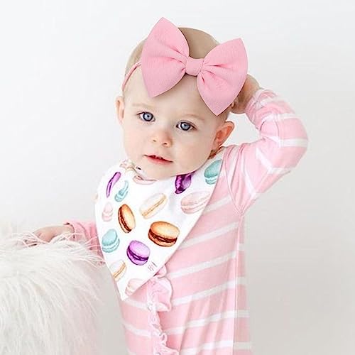 YanJie Baby Girl Headband with Bow - Newborn Hair Accessory