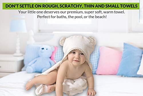 Channing Yates Organic Bamboo Hooded Towel Set