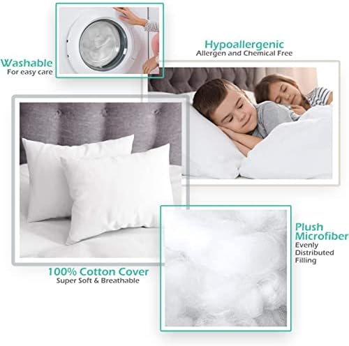 Nestl Toddler Pillow - 13 x 18 Inches Pack of 2