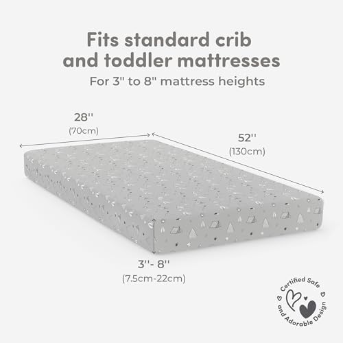 Sweety Fox 2-Pack Crib Sheets - Woodland Design 1