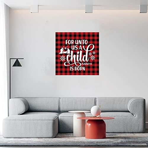 Isaiah 96 Baby Born Wall Decal 18in Peel and Stick