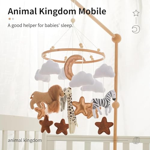 Ikubigu Baby Mobile for Crib Gender Neutral