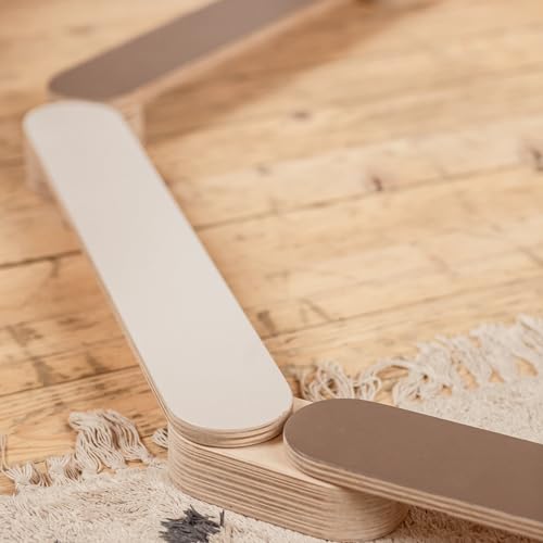 Handmade Wooden Balance Beam for Kids