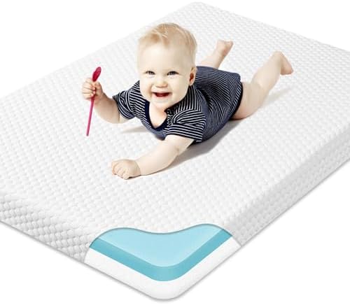 Cocellona Pack and Play Mattress Pad with Removable Cover