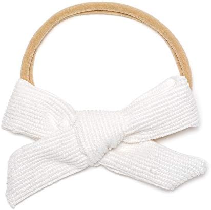 JIFUNEEY Velvet Bow Nylon Headband for Infants Pack of 13pcs