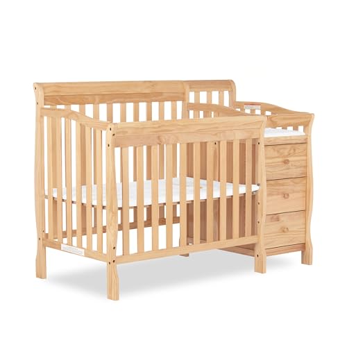 Dream On Me Jayden 4-in-1 Mini Convertible Crib and Changer 1