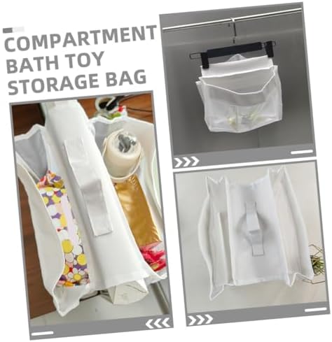 SOLUSTRE Bath Storage Net Saddle Shape Organizer
