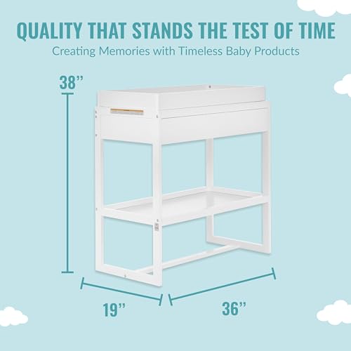 Dream On Me Arlo Changing Table White