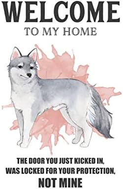 Welcome to My Home Tumblers Wall Decal 18 Inch