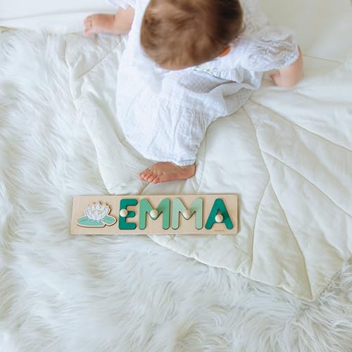 Personalized Wooden Name Puzzles For Toddlers
