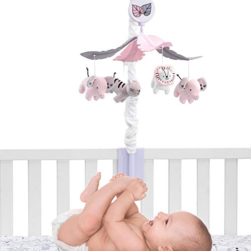 Lambs Ivy Happy Jungle Musical Crib Mobile