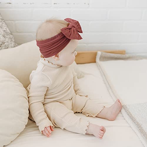 Prohouse 12 Pack Baby Nylon Headbands with Bow