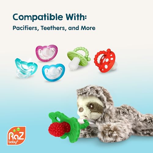 RaZbaby JollyPop Pacifier with RaZbuddy Dragon 0M