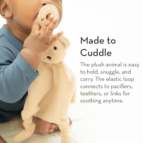 Bella Tunno Bubbi Buddy Soft Unicorn Pacifier Holder