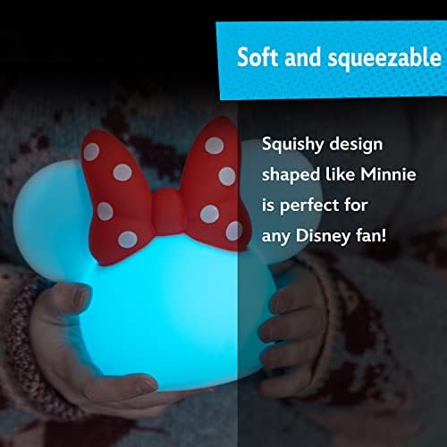 Disney Minnie Mouse Squishy Color Changing Night Light