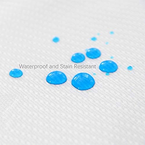 Biloban Crib Mattress Topper 2-Inch Waterproof Memory Foam 1