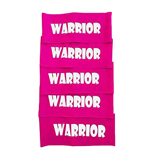 Ninja Headbands Set of 5 for Women and Girls Pink