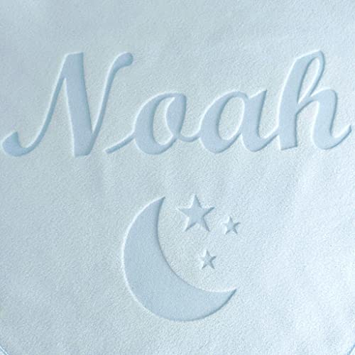 Custom Catch Personalized Baby Blanket for Boys - Blue 1
