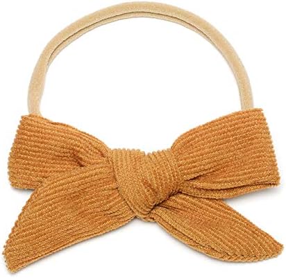 JIFUNEEY Velvet Bow Nylon Headband for Infants Pack of 13pcs