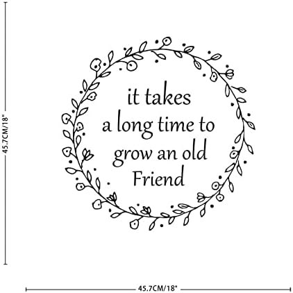 Inspirational Vinyl Wall Sticker 18in for Home Decor