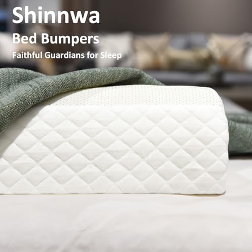 Shinnwa Memory Foam Bed Bumpers 2-Pack Safety Guard