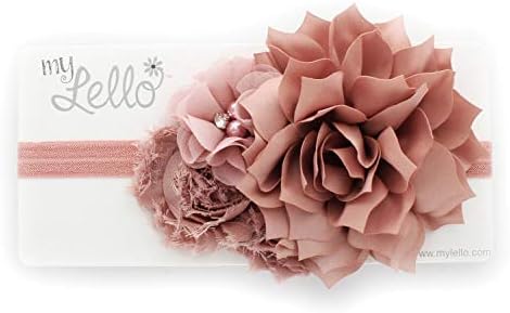 My Lello Shabby Flower Headband for Baby Girls 1