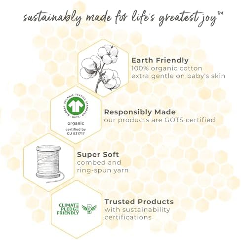 Burts Bees Baby Organic Cotton Fitted Crib Sheet