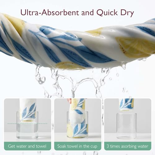 Momcozy Hooded Baby Towel Set 2 Pack Large 35x35 Inch