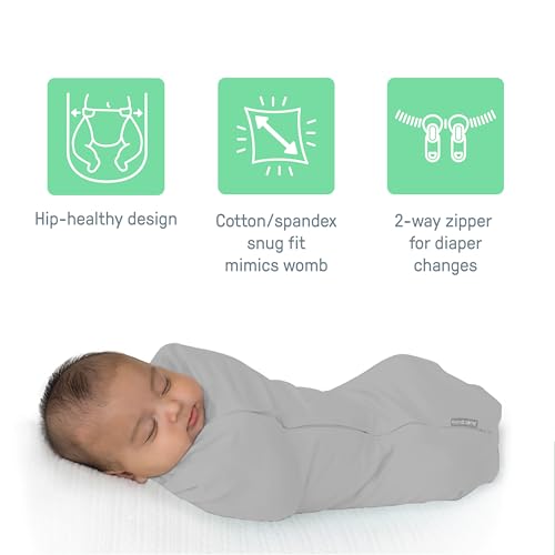 SwaddleMe by Ingenuity Compression Swaddle Pod - Flower Confetti