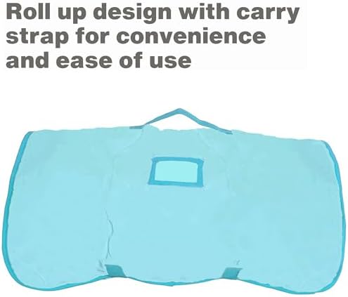 EVERYDAY KIDS Toddler Nap Mat with Pillow - Underwater Mermaids Design